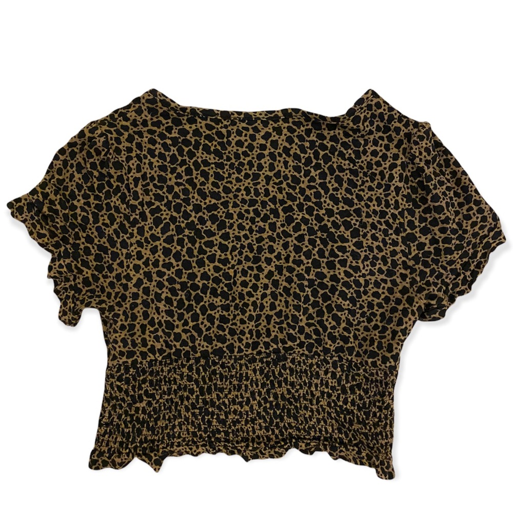 Leopard print crop top - Picture 2 of 2